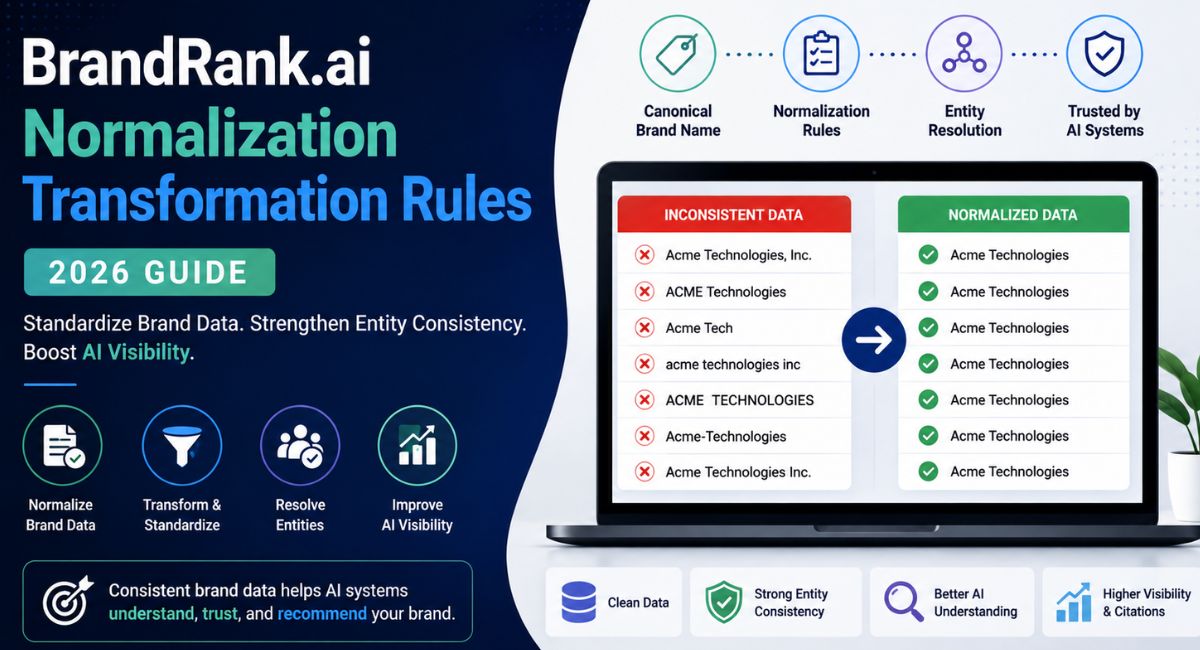 BrandRank.ai Normalization Transformation Rules